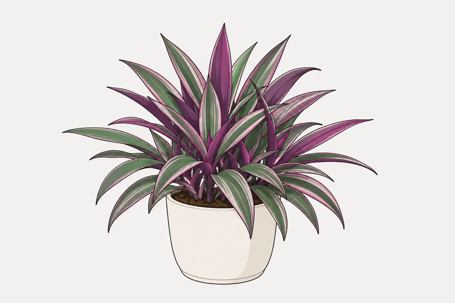 Adam Hawa (Rhoeo Discolor)