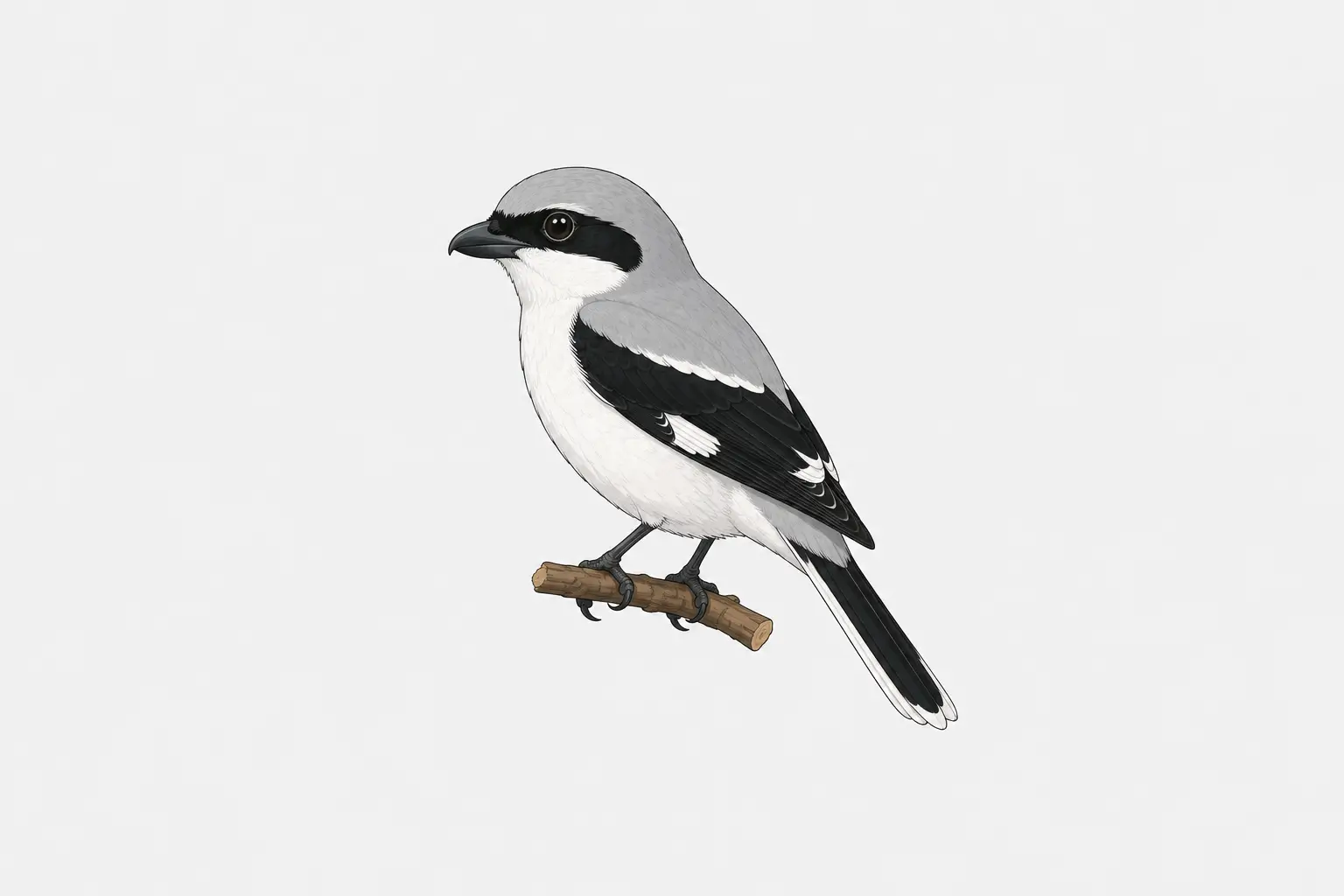 Cendet atau Pentet (Lanius Schach)